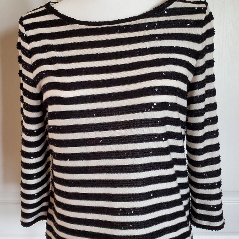 Black and White Sweater